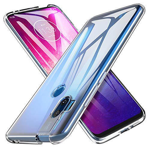 iBetter Diseño para Funda Motorola One Hyper Funda, [Protección de Cuatro ángulos] TPU con Superficie Mate Silicona Fundas para Motorola One Hyper Smartphone.Transparente