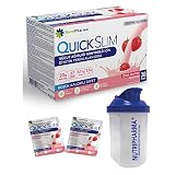 Meal Replacement Shakes for Weight Loss, Strawberry Cream Diet Shakes, 30 packs, Protein Shaker