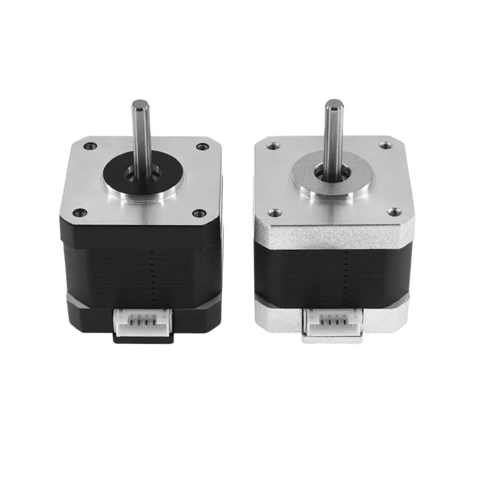 GTPBAO Contrôleur de Pilote Lot de 5 Moteurs Pas à Pas Nema 17 1,8 degrés 2 Phases 4 Fils 42 x 42 x 38 mm 1,5 A 0,42 Nm 17HS4401 Moteur Pas à Pas 1 mètre Fil XH2,54 Machine CNC