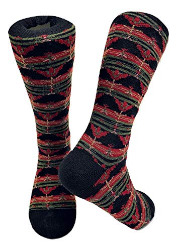 Alpaca Wool Designer Socks are Cozy, Warm & Colorful - Tulip Stripe