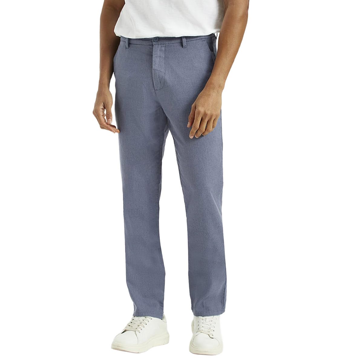 levi's Men's Blue Relaxed Straight Fit Mid Rise Trousers, 003XF-0003, 30-picture-15