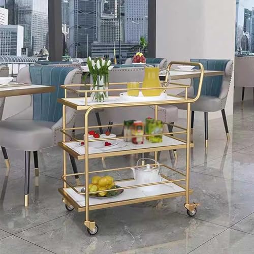 Carrito de bar para servir cocina que soluciona la falta de espacio 6