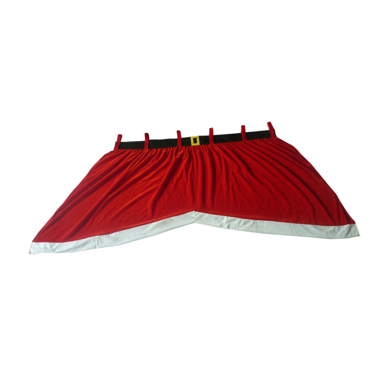 Rideaux de Noël Amosfun décoratifs pour fenêtres de chambre et cuisine