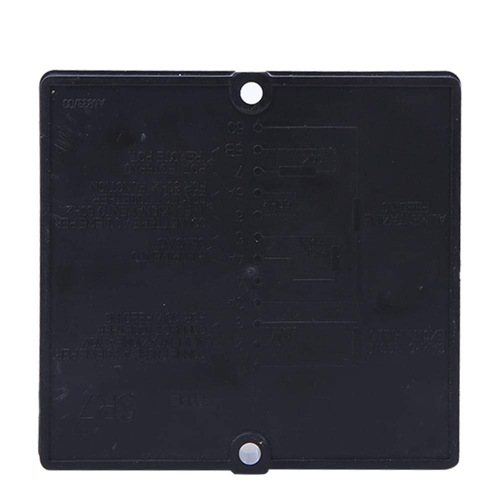 Controlador de voltaje Elprico, 50-270AC 50/60HZ SR7-2G Generador regulador de voltaje automático AVR para generador sin escobillas