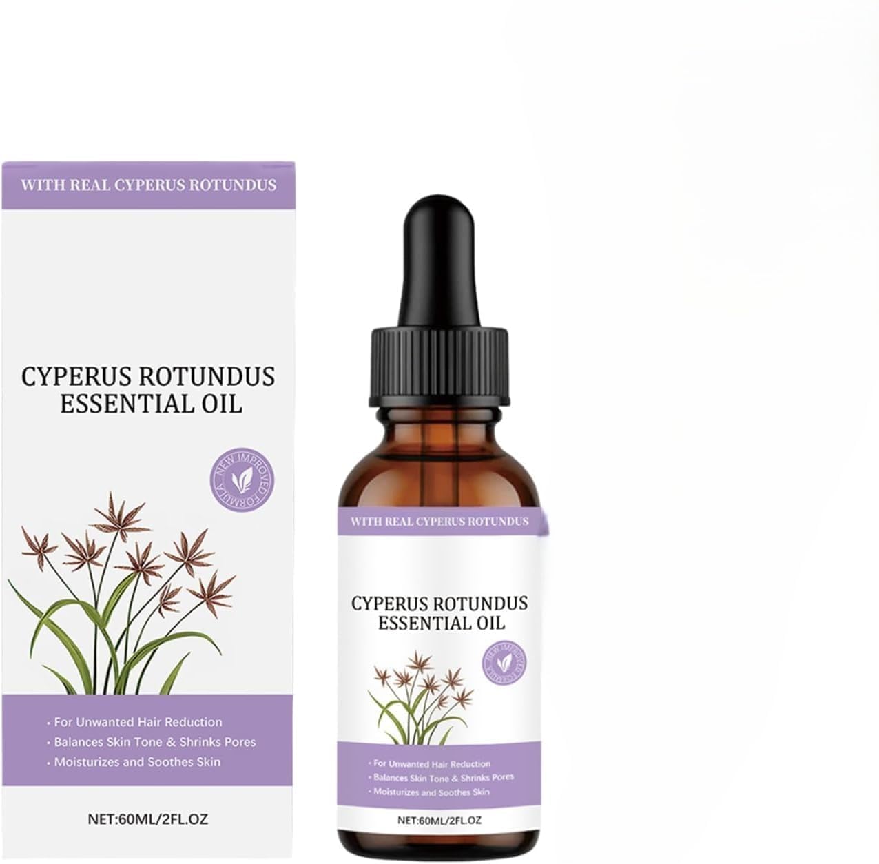 cyperus rotundus oil Hair Reduction Oil, Slows Regrowth, Moisturising, for All Skin Types, 60ml (PACK OF 1)-picture-59
