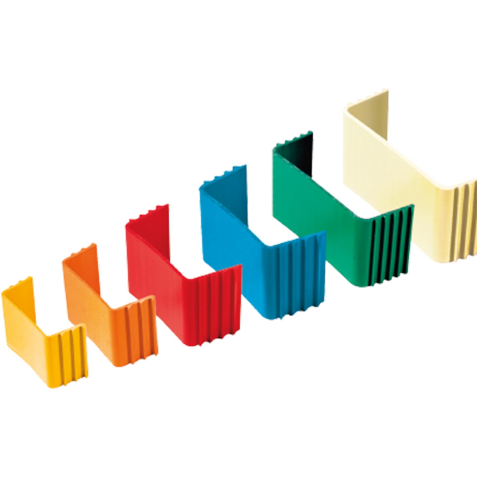 3S SuperSamaStore Support de Goulotte pour Climatiseur, Étrier de Fixation/Clip de Blocage pour Tubes en Cuivre Pré-isolés pour Climatisation, Fast Block, 110x75 mm, PVC, Lot de 20 Pièces