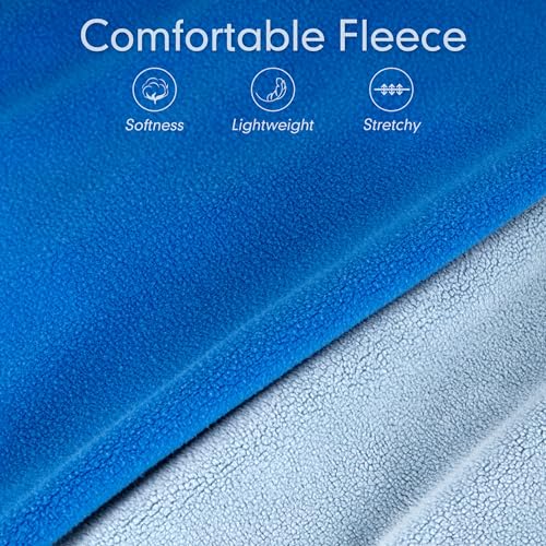 Image of cyeollo 2 Pack Fleece Dog Sweater Pullover Lightweight Reflective Jacket