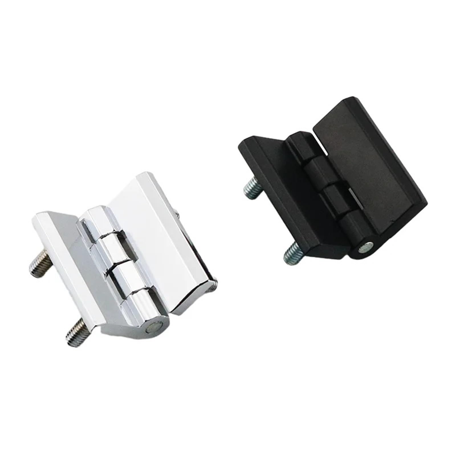 COSZWQDP Zinc Alloy Square Door Hinges Industrial Automation Machinery Equipment Countersunk Screw 1Pcs(40x40 glossy)