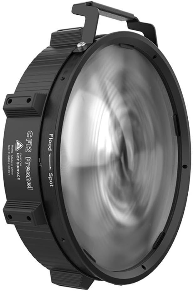 Aputure CF12 12-Inch Bowens Mount Fresnel with Dual-Expanding Focusing System for Storm 1000c and 1200x (Black)