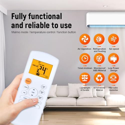 Télécommande climatiseur de rechange pour climatisation RG57 - 5