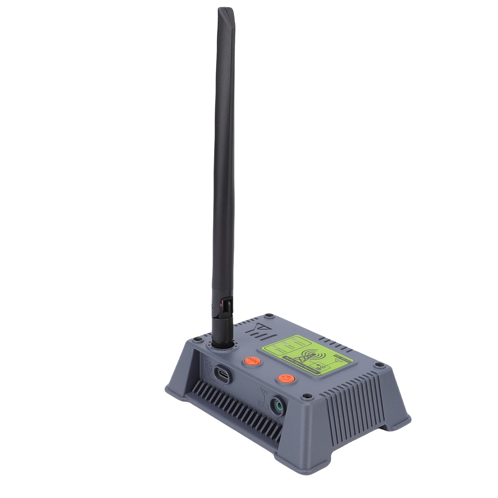 Docooler Radio Intelligente Multibande avec BT 5.2, Double Haut-parleurs, Lecteur Audio Portable, Lecture de Carte TF, écran HD, Réveil, Mode Veille, Batterie Intégrée – Radio (Répéteur de Signal