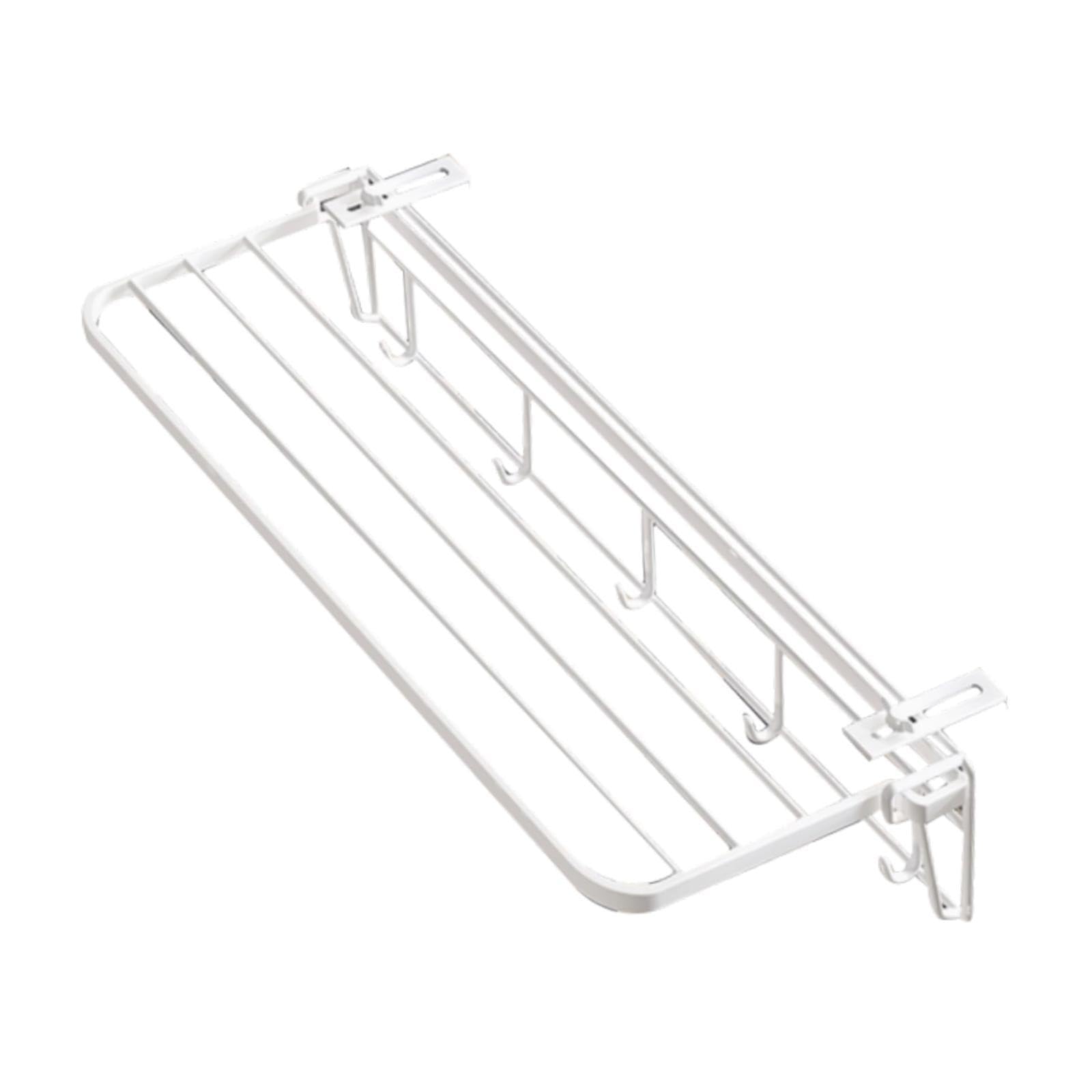 Stendibiancheria Pieghevole per Balcone, Davanzale, Pratico Stendibiancheria Da Posizionare Vicino Al Termosifone, 45 Cm