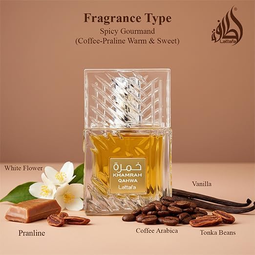 Lattafa Khamrah Qahwa Eau de Parfum for Unisex100 ml