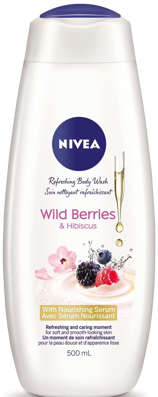 NIVEA Wild Berries & Hibiscus Body Wash, 500mL : Amazon.ca: Beauty