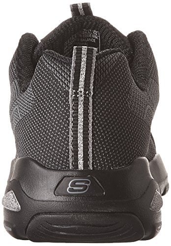 Skechers Sport Women's Dlite Ultra Sneaker,black/black,7 M US3