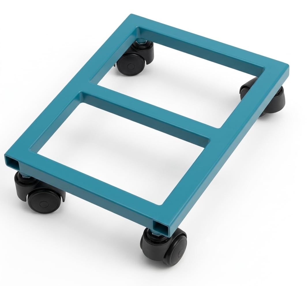 Inverter Battery Trolley in Best Metal with Twin Caster Wheels, Heavy Duty (Suitable for All Type of Inverter Batteries)-image-10