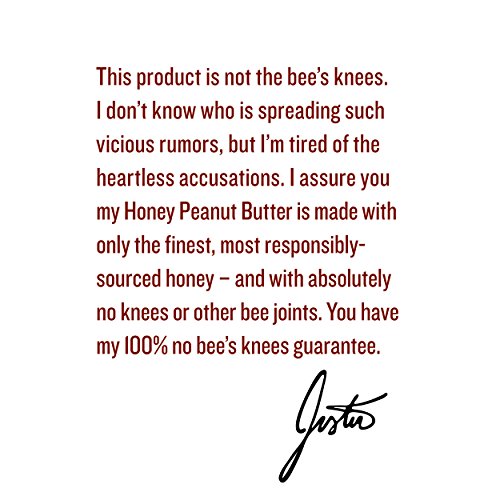 Image of Justins, Peanut Butter Blend Honey Jar, 16 Ounce (Pack of 2)