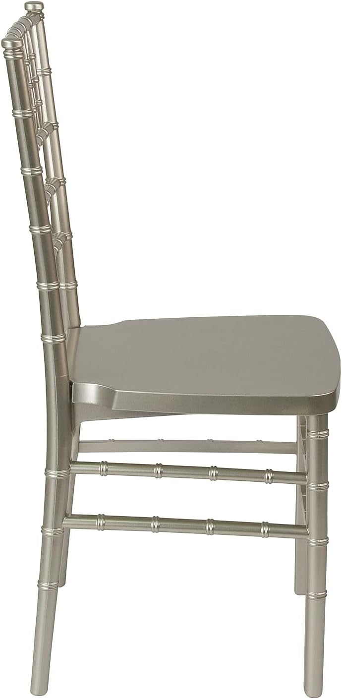 Flash Furniture HERCULES PREMIUM Series Champagne Resin Stacking Chiavari Chair : Office Products
