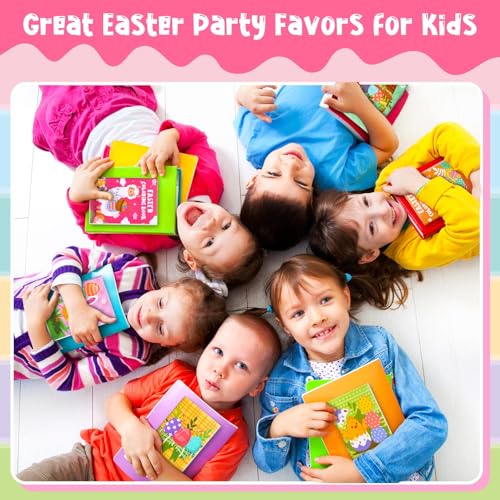 Nezyo 60 Pcs Easter Coloring Books for Kids Each 12 Sheets Easter Activity Books for Boys and Girls Ages 6-12 Bunny Chicken Egg Basket Stuffer Gifts for Boys Girls Party Favors Supplies School - Image 5