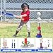 KIZJORYA T Ball Set, Tee Ball Set for Kids 3-5 with 6 Large Baseballs & Automatic Pitching Machine & Adjustable Batting Bat, Outdoor Games Sports Toy Gift for Toddlers Boys Girls Ages 5-8 8-12