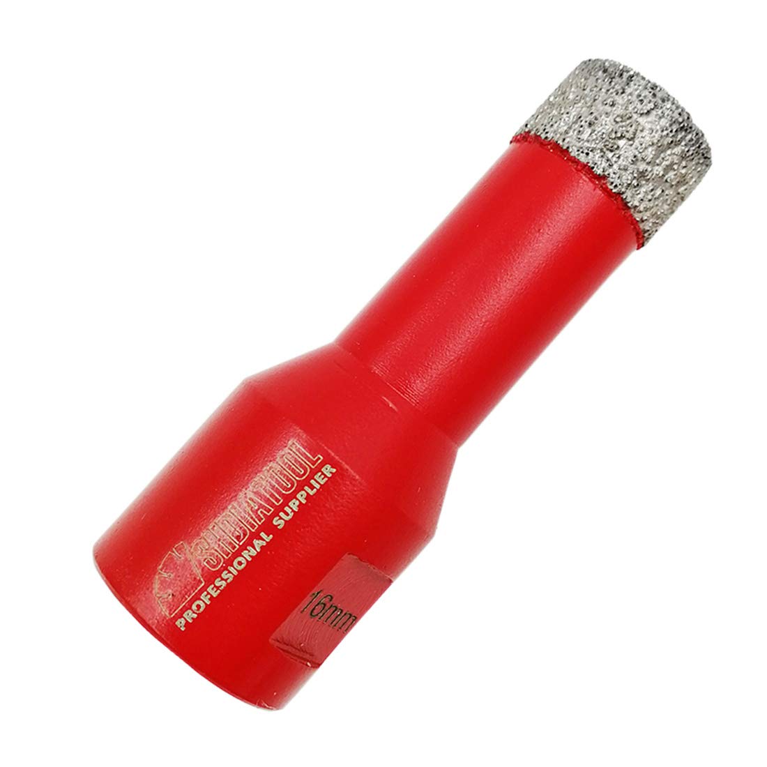SHDIATOOL Dry Diamond Drill Core Bit Diameter 16mm Vacuum Brazed Drilling Porcelain Tile Granite Marble