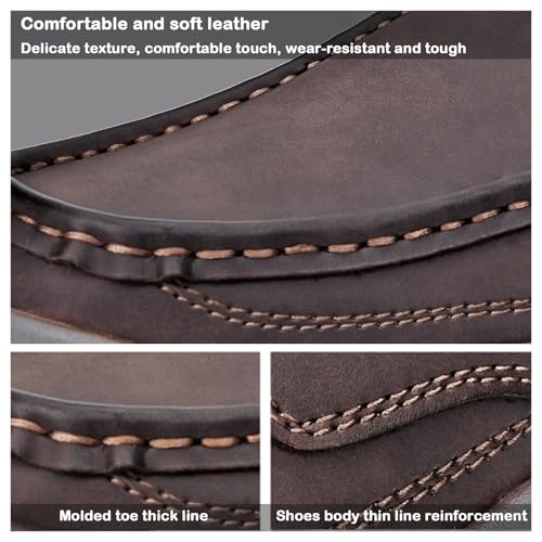 Men's Loafers Casual Slip On Shoes Soft Loafer for Men Lightweight Breathable Non Slip Walking Sneakers Comfortable Driving Shoes for Hiking3