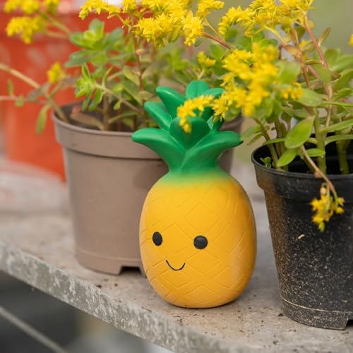 Petface Latex-Kauspielzeug, Ananas, weich, groß