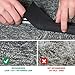 D-Line Cable Grip Strip 10ft, Floor Cable Management, Carpet Cord Cover, Wire Hider Hook and Loop Tape - For Closed Loop Carpet Only - 3in Width x 10ft Length - Black