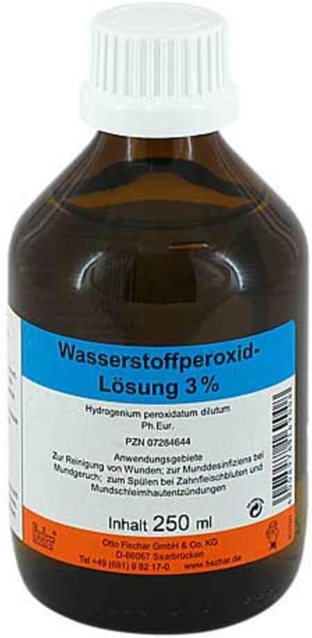 WASSERSTOFFPEROXID Lösung 3% Ph.Eur. 250 ml