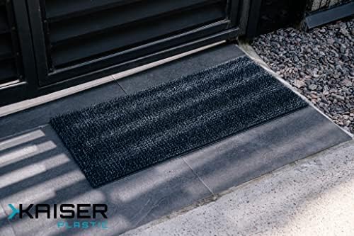 KAISER PLASTIC® Door Mat | perfect Dirt Trapper | indoor and outdoor | size 40 x 60cm | CLASSIC GREEN | Extreme Durable