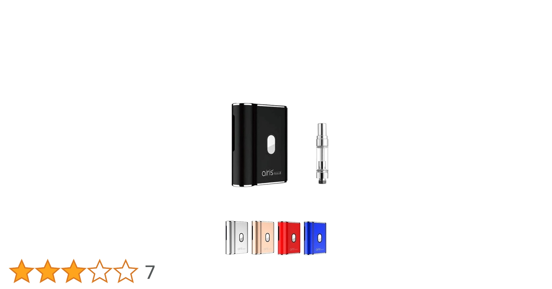 Amazon | ヴェポライザーAiristech MysticaⅡ 510 cartridge Battery Amazon | ヴェポライザーAiristech MysticaⅡ 510 cartridge Battery