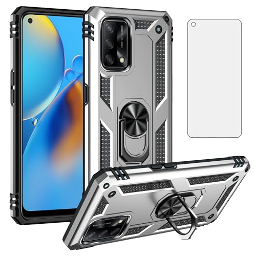 Coque OPPO A95 5G antichoc protège écran verre trempé contre chutes et bris