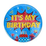 Facile à utiliser et réutilisable : la grande taille assure une visibilité claire tandis que la construction durable permet de multiples utilisations. Parfait pour coordonner une équipe de fête d'anniversaire et créer des moments de fête d'anniversaire mémorables.