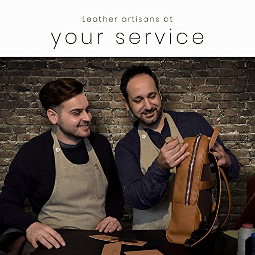 Maruse Slim Handmade Italian Leather Coin Purse for Women and Men - Honey Cognac Small Coin Pouch with Magnetic Closure, Perfect Change Purse and Stylish Leather Pouch.4