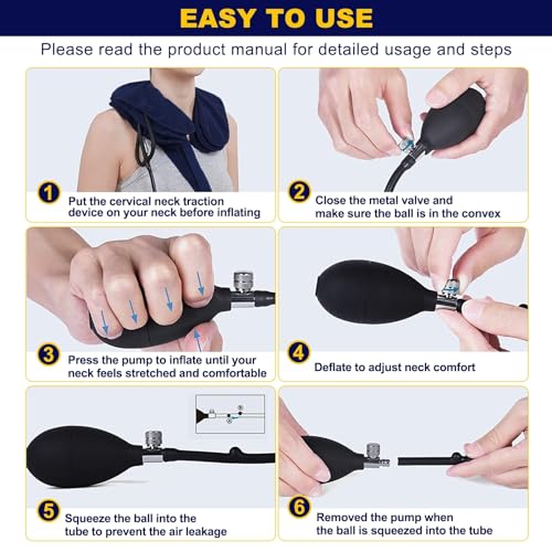 CRABCLAW Cervical Neck Traction Device for Effective Neck Pain Relief - Image 3