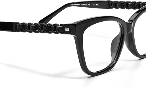 Miniatura 4 de isheep Lentes de bloqueo de luz azul, antifatiga ocular premium, lente transparente, lectura de computadorajuegosTVteléfonos, lentes para mujeres y