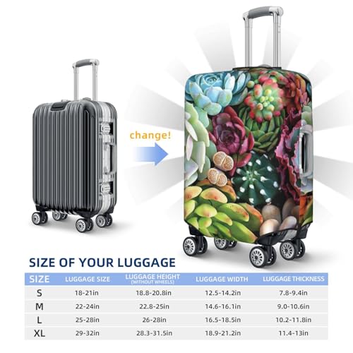 Housse de protection valise extensible noire contre les chocs de bagage XL