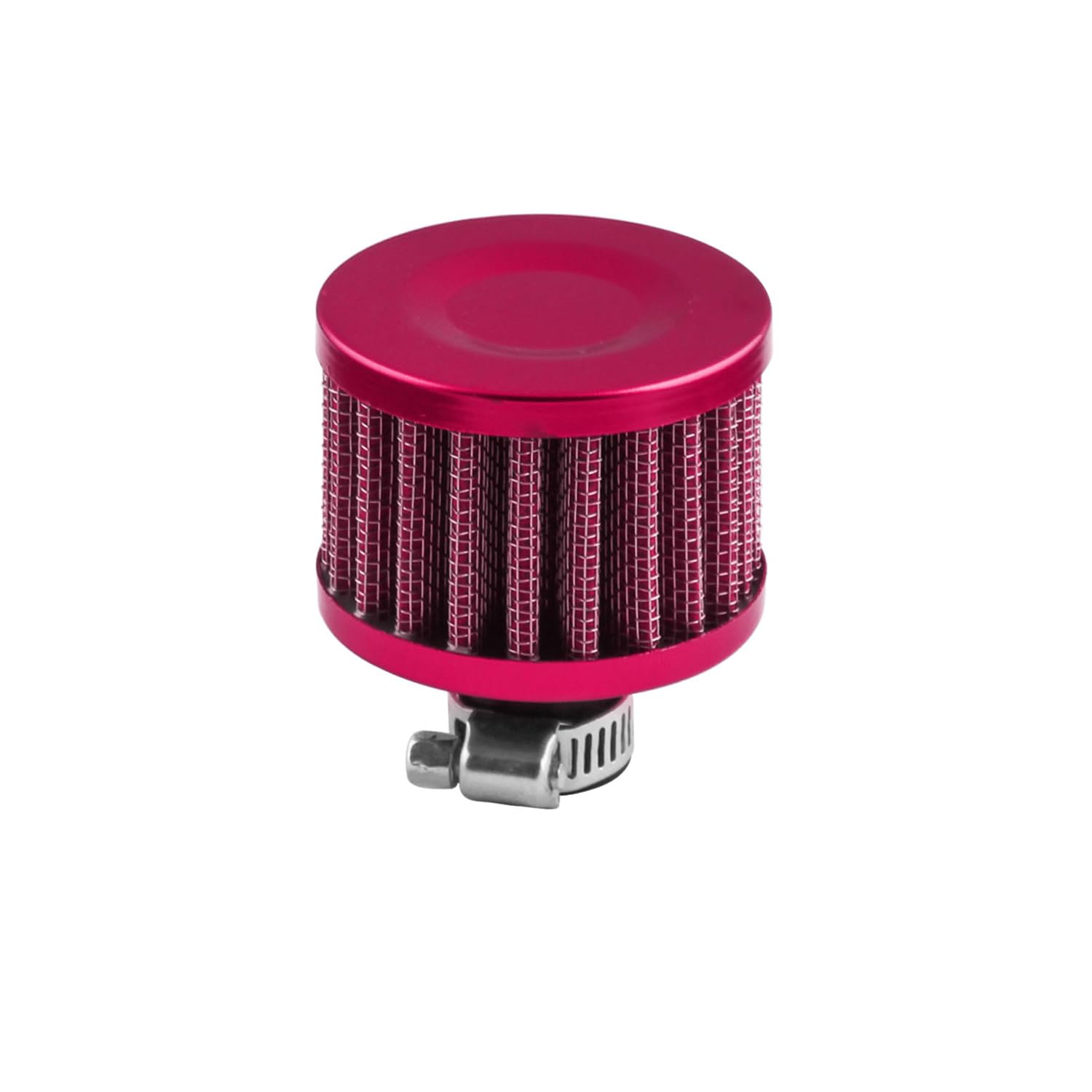 12mm Mini Oil Breather Air Filter Universal for Cars and Motorcycles Auto Cone Mini oil Air Intake Filter Cold Air Intake Filter Breather Turbo Vent