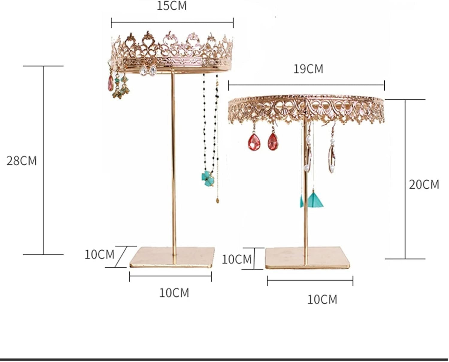 Porte-bijoux, porte-bijoux, organisateur de bijoux, présentoir à, support rangement pivotant, bracelet, collier, for suspendre colliers, pendentifs