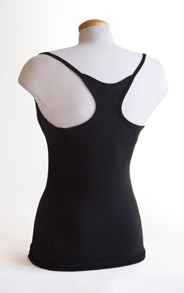 Naked Nursing Tank The Open Busted Breastfeeding Tank Top 2 Pack–Black and White