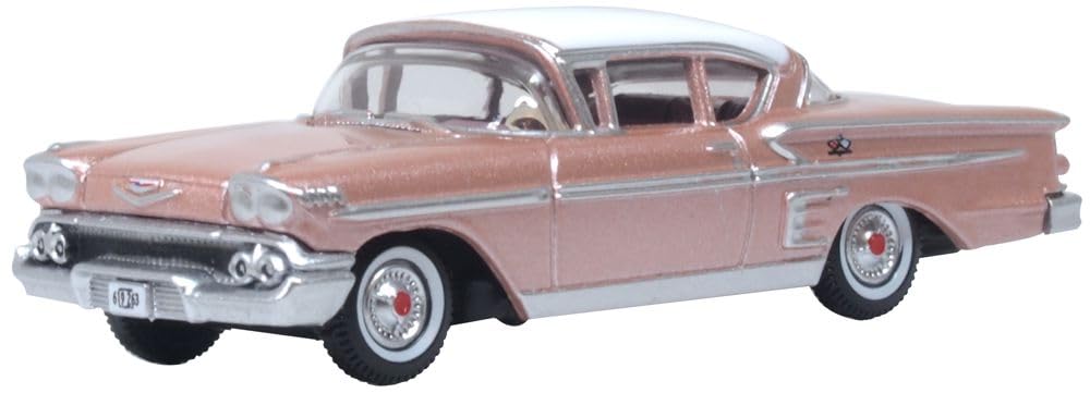 Amazon.co.jp: Oxford ダイキャスト 1958 シボレー インパラ スポーツ