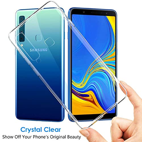 Image of Case Creation Plastic Brand - Mobile Cover For Samsung Galaxy A9 2018 (Soft & Flexible Back Case), Transparent