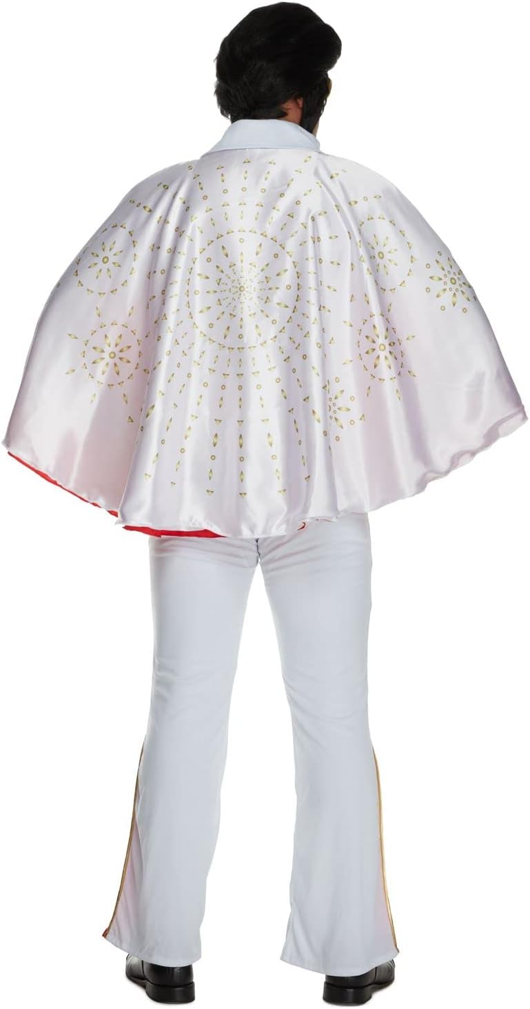 Morph Vegas Rockstar Costume Adult, Men Disco Costume, 70s Disco Outfits for Men - Image 4