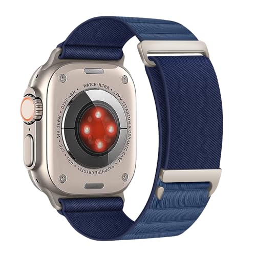 Aizgalxor Alpine Loop Band Compatible for Apple Watch Ultra 49mm 46mm 45mm 44mm 42mm(Series 3/2/1), Sport Braided Replacement Strap Compatible for iWatch Ultra 3/2/1 Series 11/10/9/8/7/6/5/4/3/2/1/SE