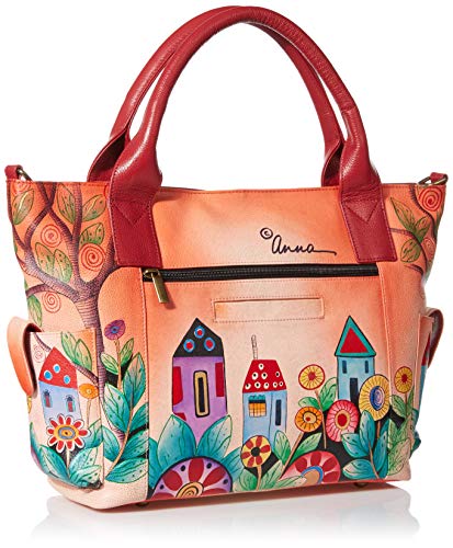 Anna by Anuschka Zip-top Organizer with Outside Side Pockets2