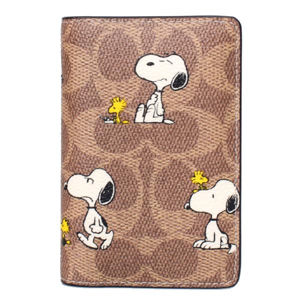 Amazon | コーチ カードケース スヌーピー COACH ピーナッツ