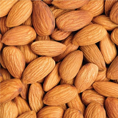 Image of Pureheart Nutreat Natural Almonds (1 kg) Premium California Almond Nuts /Dry Fruit, Crunchy Dried Badam - Reusable Jar
