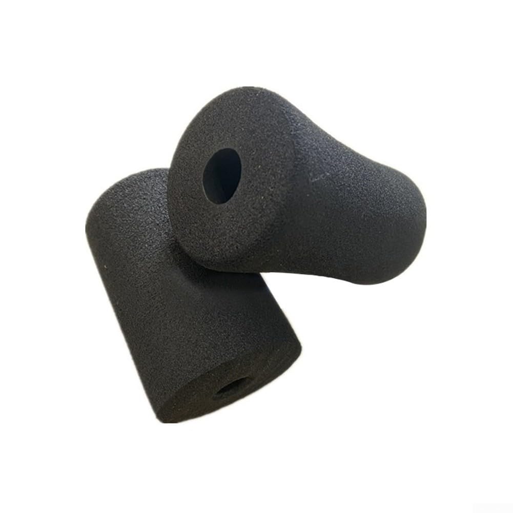 Imbottitura in schiuma di ricambio per estensione delle gambe e panca pesi, ideale per uso domestico e in palestra, confezione da 2 (2 pezzi da 135 mm)