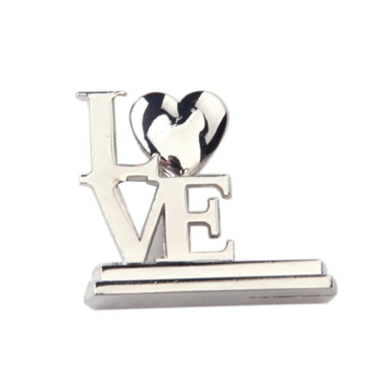 DECHOUS Ständer Stück Platz Büroklammern Notizständer Halter Menü Notizklammern Fotohalter Clip Hochzeit Tischständer Tischnummernklammern Kickstand Menühalter Platzhalter Notizen