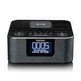 Lenco CR-650 DAB+ radiobudzik – radio do zegarka z DAB+ i FM – pamięć 20 stacji – funkcja drzemki – 2 x 2 W RMS – LCD – ładowarka USB i QI – czarny